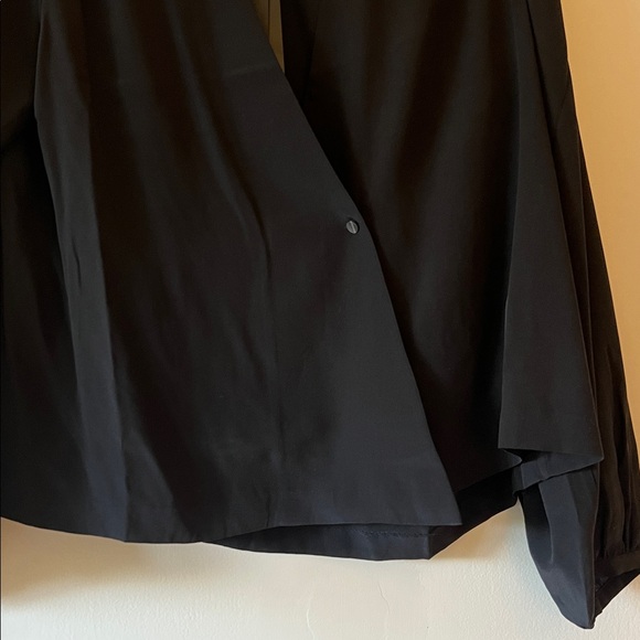 NWT! Jenni Kayne Silk Sydney Top Elegant Black V-Neck Blouse - XS - Picture 7 of 10